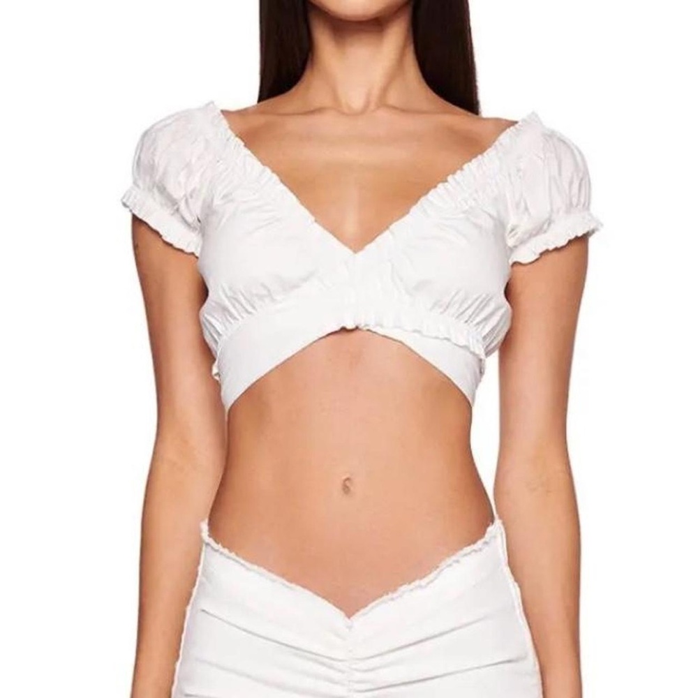 I.AM.GIA Bindi Cropped Wrap Top